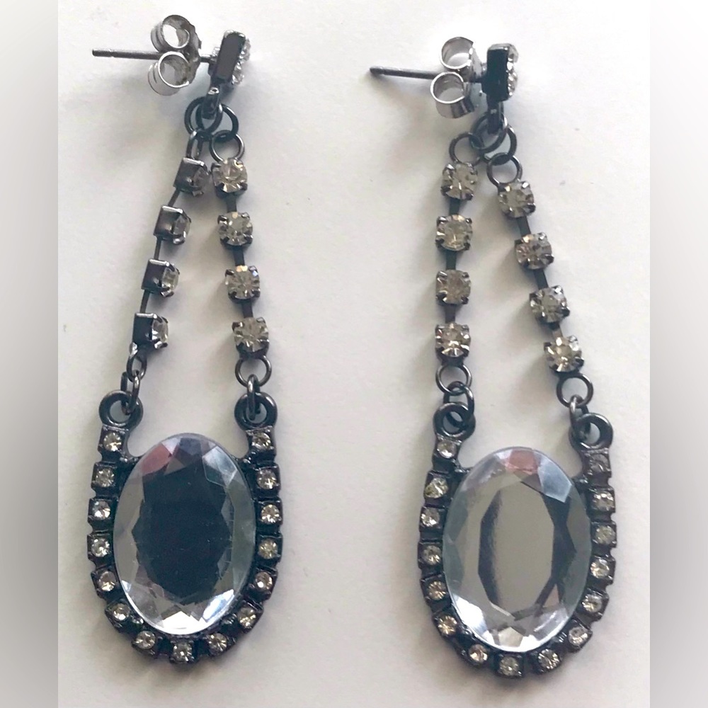 Costume Jewelry Earrings with 925 Sterling Silver Backs